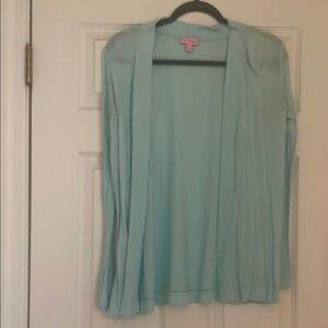 Lilly Pulitzer Blue Cardigan Sweater